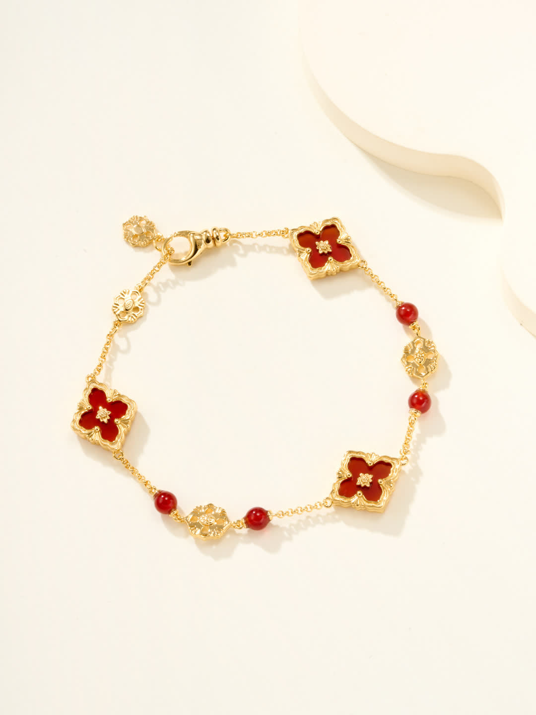 Van Cleef & Arpels Vintage Alhambra Gold Bracelet Van Cleef & Arpels Vintage Alhambra Gold Bracelet